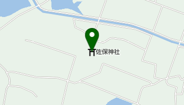 佐保神社の地図画像