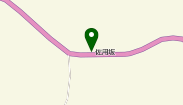 佐用坂の地図画像