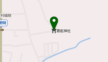 貴舩神社の地図画像