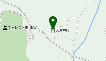 天満神社の地図画像