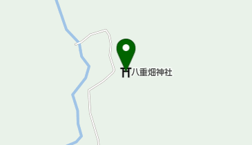 八重畑神社の地図画像