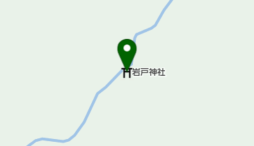 岩戸神社の地図画像