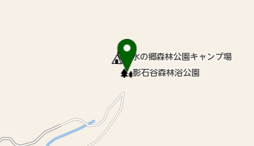 影石谷森林浴公園の地図画像