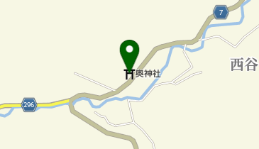 奥神社の地図画像