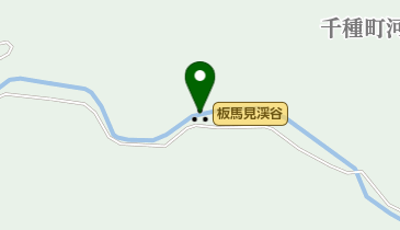 板馬見渓谷の地図画像