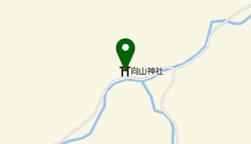 向山神社の地図画像