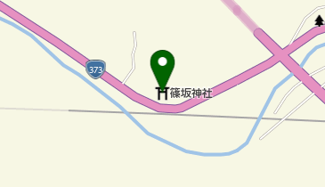 篠坂神社の地図画像
