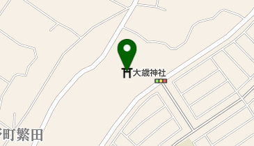 大歳神社の地図画像