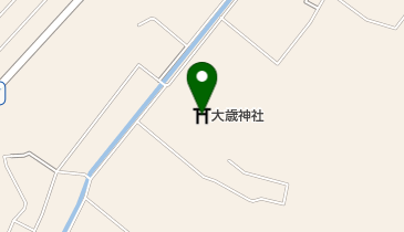 大歳神社の地図画像