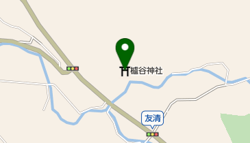 櫨谷神社の地図画像