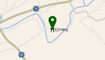 石戸神社の地図画像