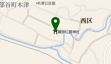 顕宗仁賢神社の地図画像