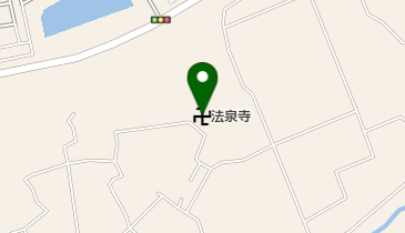 法泉寺の地図画像