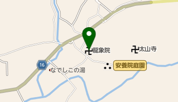 龍象院の地図画像