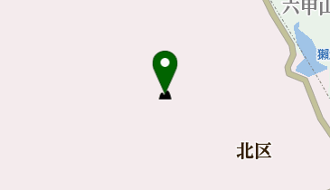 石楠花山の地図画像