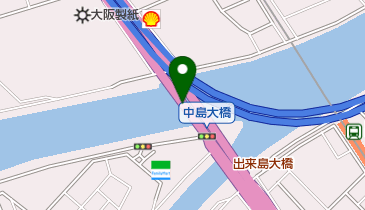 中島大橋の地図画像