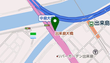 出来島大橋の地図画像