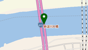 新淀川大橋の地図画像