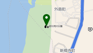 淀川河川公園の地図画像