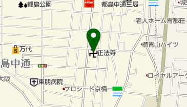 正法寺の地図画像