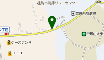 椚峠の地図画像