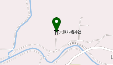 六條八幡神社の地図画像