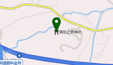 須佐之男神社の地図画像