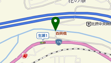 森興橋の地図画像