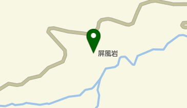 屏風岩の地図画像