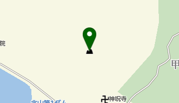 甲山の地図画像