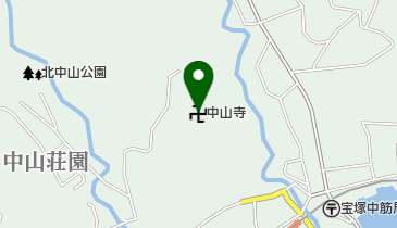 中山寺の地図画像