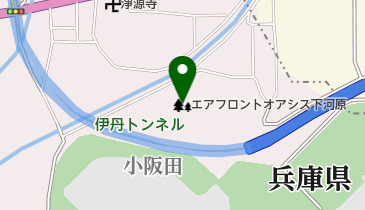 エアフロントオアシス下河原の地図画像