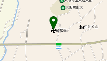 榮松寺の地図画像
