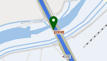 鶴野橋の地図画像