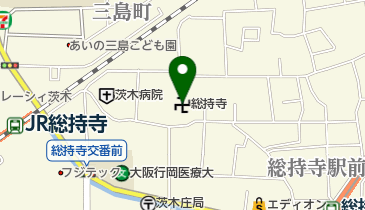 総持寺の地図画像