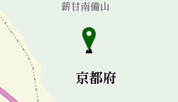 甘南備山の地図画像