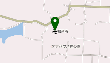 観音寺の地図画像