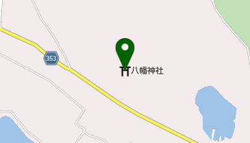 八幡神社の地図画像