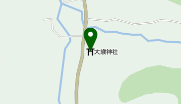 大歳神社の地図画像