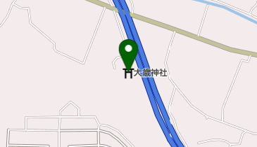 大歳神社の地図画像