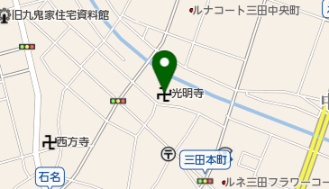光明寺の地図画像