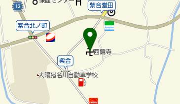 西鏡寺の地図画像