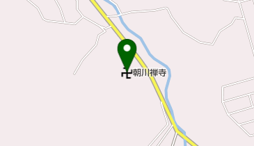 朝川禅寺の地図画像