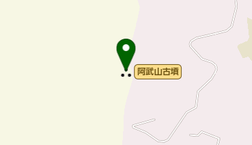 阿武山古墳の地図画像