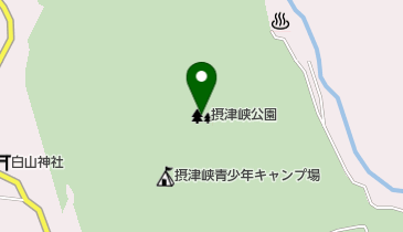 摂津峡公園の地図画像