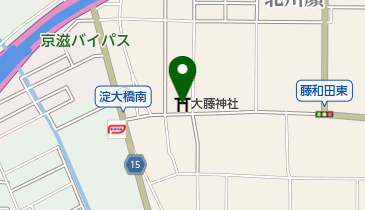 大藤神社の地図画像