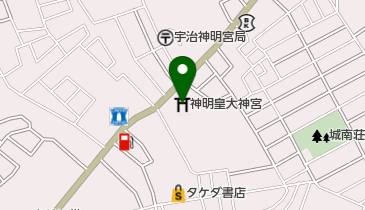 神明皇大神宮の地図画像
