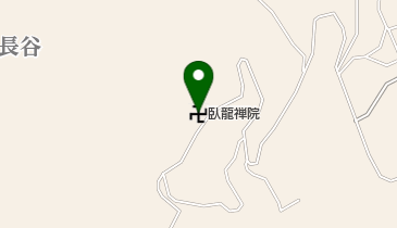 臥龍禅院の地図画像