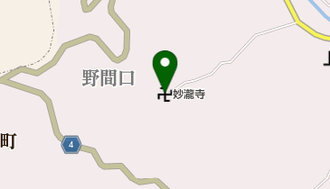 妙瀧寺の地図画像