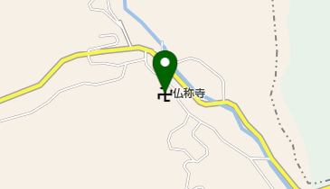仏称寺の地図画像